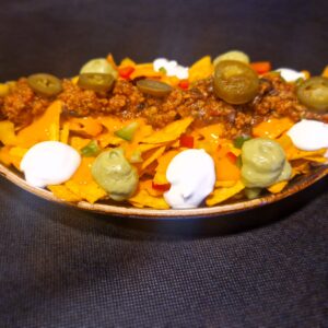 Nachos de Chili con Carne
